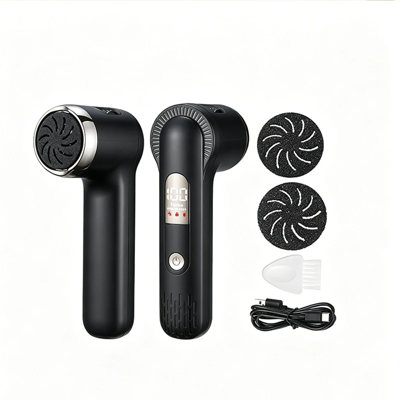 Electric Callus Remover, USB Type-C Rechargeable IPX7 Waterproof Digital Display Pedicure Dead Skin Exfoliator Foot Grinder, Factory Direct No Middleman Markup OEM Wholesale
