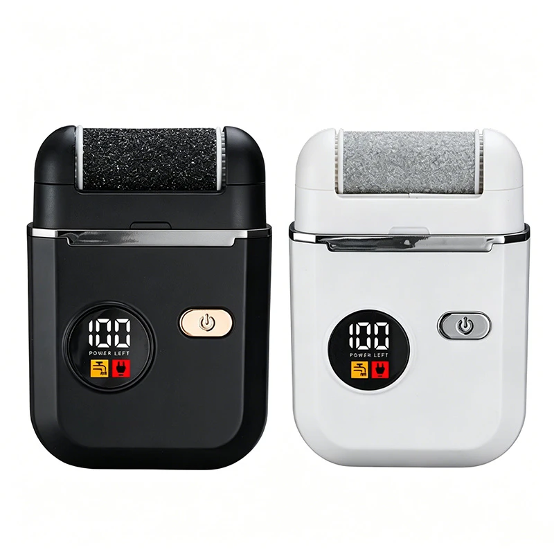 Electric Callus Remover, USB Type-C Rechargeable IPX7 Waterproof Digital Display Pedicure Dead Skin Exfoliator Foot Grinder, Factory Direct No Middleman Markup OEM Wholesale