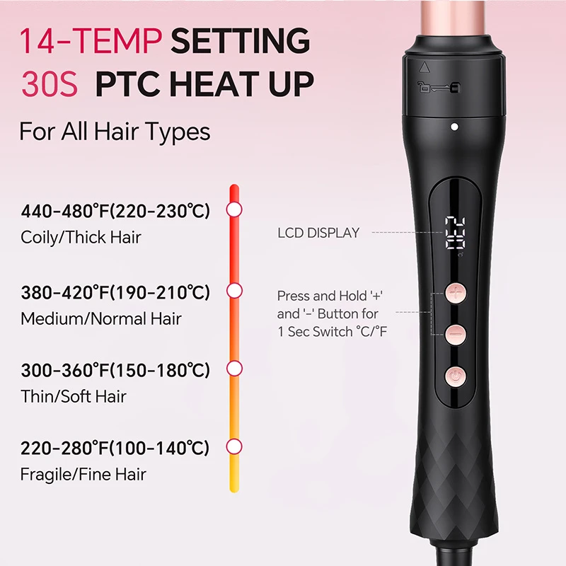 hair curler curling wand