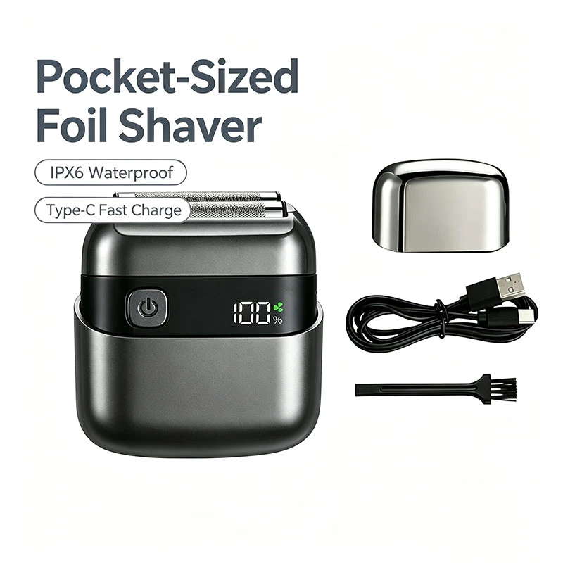 Pocket Foil Shaver & Compact Electric Razor