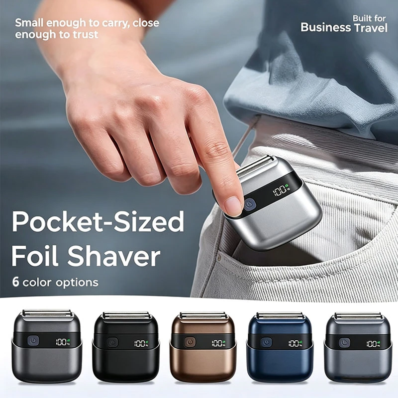 Pocket Foil Shaver & Compact Electric Razor