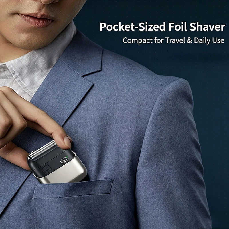 Pocket Foil Shaver & Compact Electric Razor