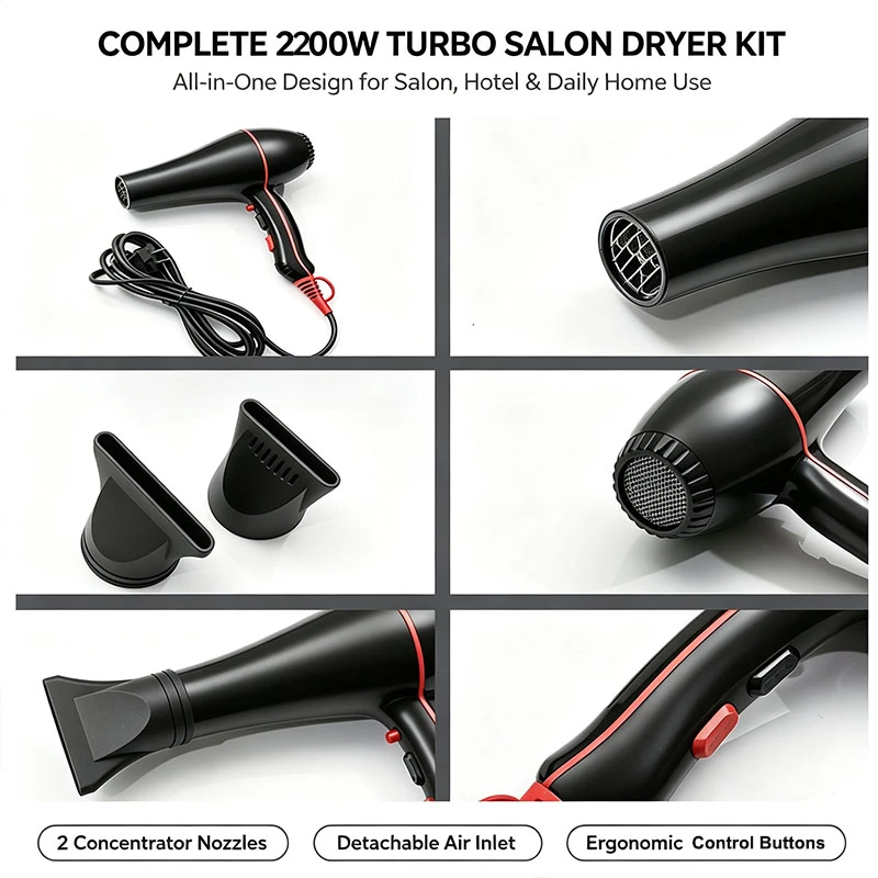   Bulk 2100W Small Home Hair Dryer, Portable Hair Dryer for Resale & Distribution