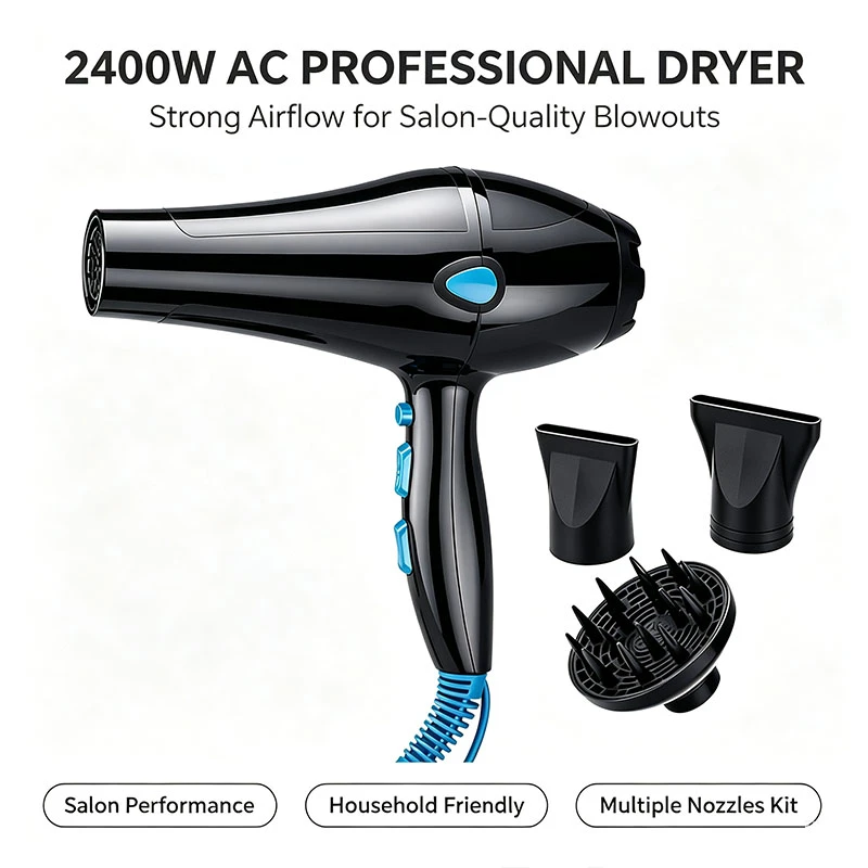  hot seller Bulk 2100W Small Home Hair Dryer, Portable Hair Dryer for Resale & Distribution