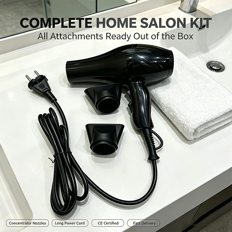 Wholesale Premium Salon Hair Styling Tools Set, High Power Turbo Ionic Hair Dryer Kit OEM Private Label