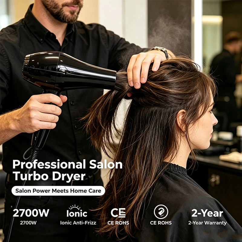 Wholesale Premium Salon Hair Styling Tools Set, High Power Turbo Ionic Hair Dryer Kit OEM Private Label