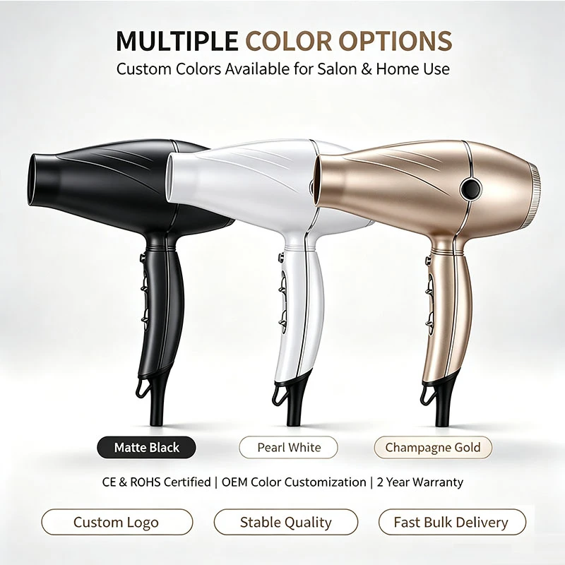 Wholesale Premium Salon Hair Styling Tools Set, High Power Turbo Ionic Hair Dryer Kit OEM Private Label