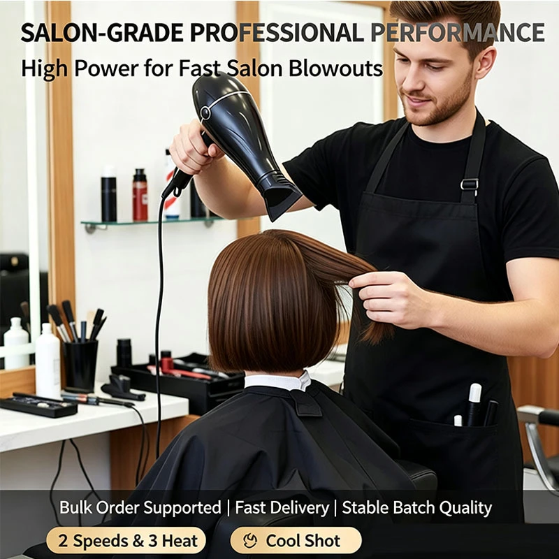 Wholesale Premium Salon Hair Styling Tools Set, High Power Turbo Ionic Hair Dryer Kit OEM Private Label