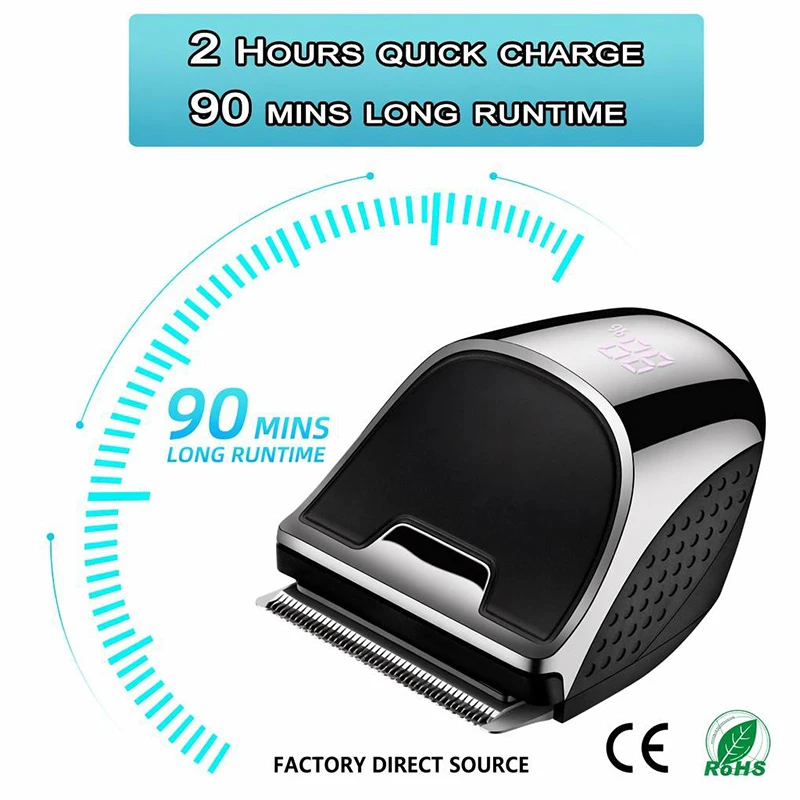 Wholesale USB 2-in-1 Salon Hair Clipper & Detail Trimmer Set, Manufacturer ODM Brand Stamping Large Batch Full Container CE Waterproof Salon Equipment | SANDU