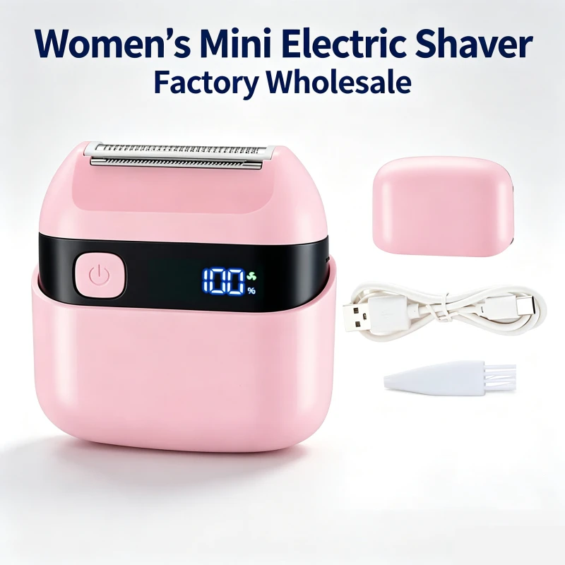 New Women Waterproof Hair Removal Kit Wholesale | LED Cordless Bikini Nose Trimmer