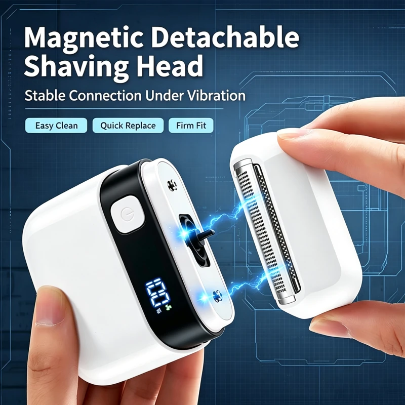 New Women Waterproof Hair Removal Kit Wholesale | LED Cordless Bikini Nose Trimmer