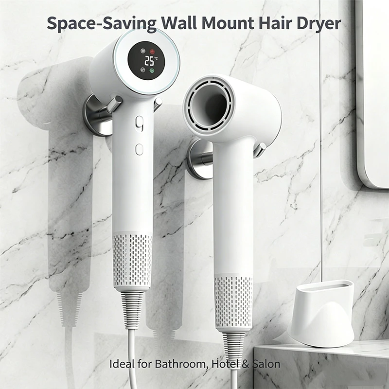 Factory Direct 110000RPM BLDC Hair Dryer & Blow Dryer, Digital Constant Temp Blow Dryer With Magnetic Hair Dryer Accessories Wholesale