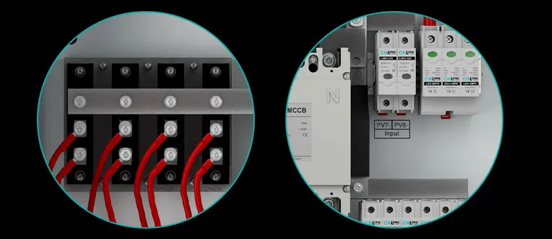 Heavy-Duty Copper Busbar