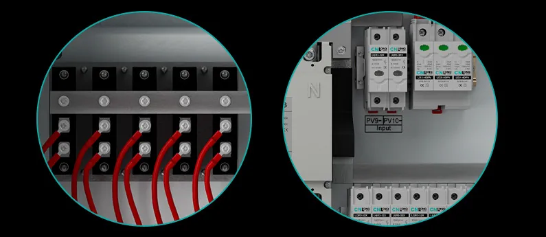 Heavy-Duty Copper Busbar