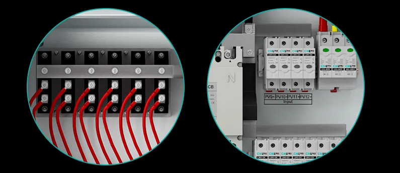 Heavy-Duty Copper Busbar