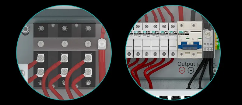 Heavy-Duty Copper Busbar