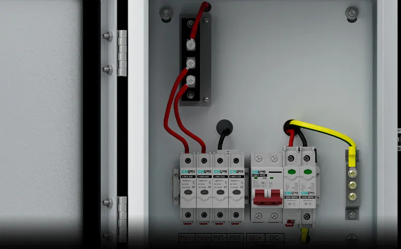 Internally pre-wired for plug-and-play operation