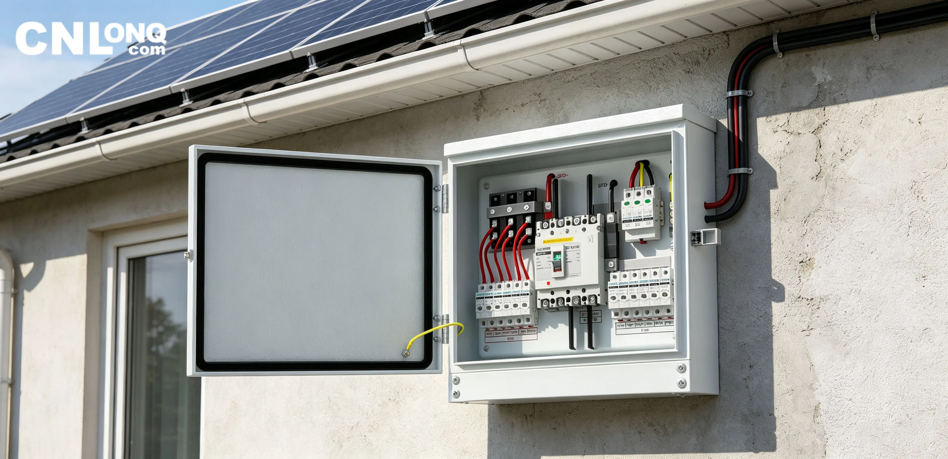 CNLONQ Residential PV Combiner Box IP65 Waterproof