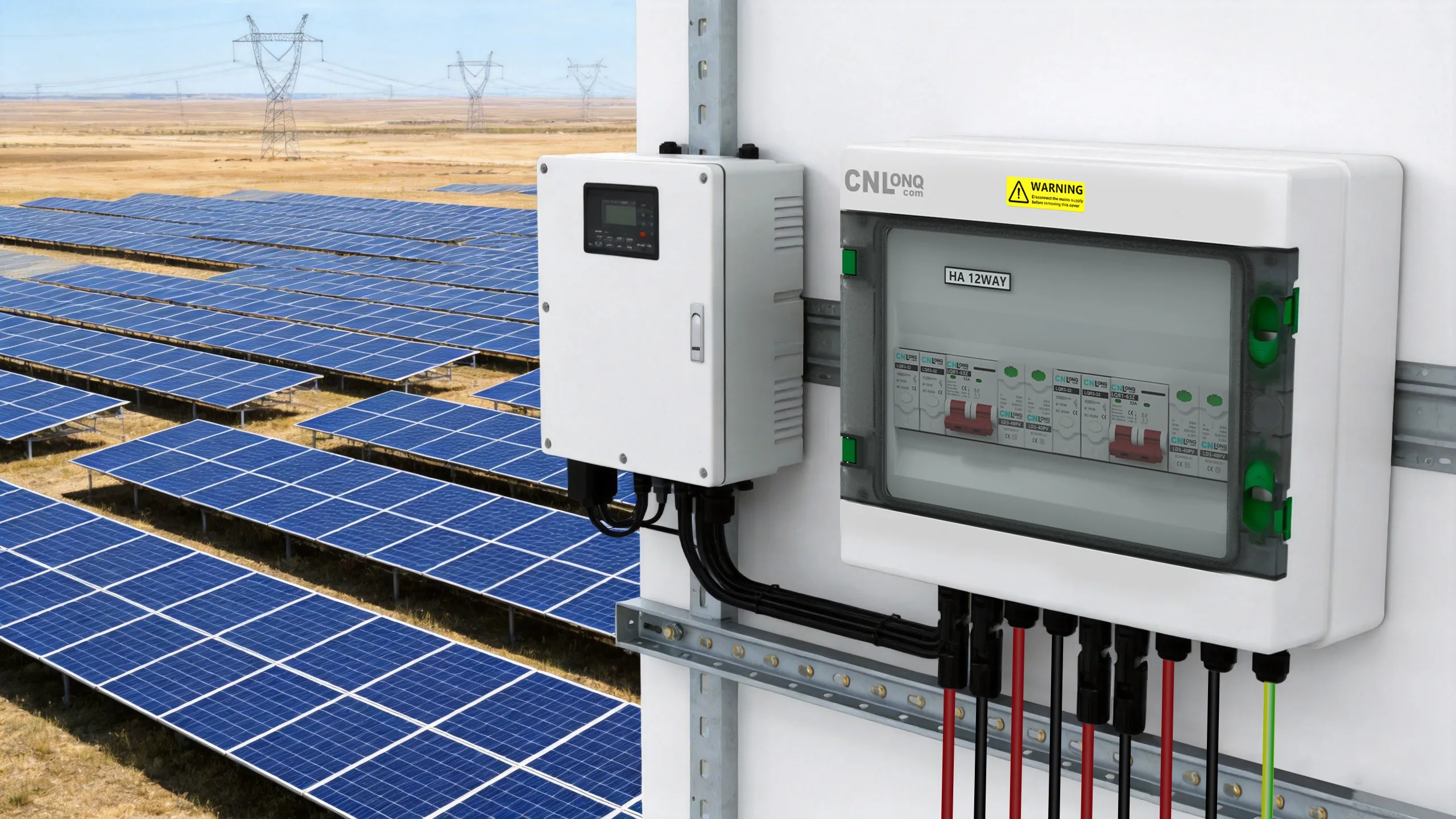 IP65 pv string combiner box