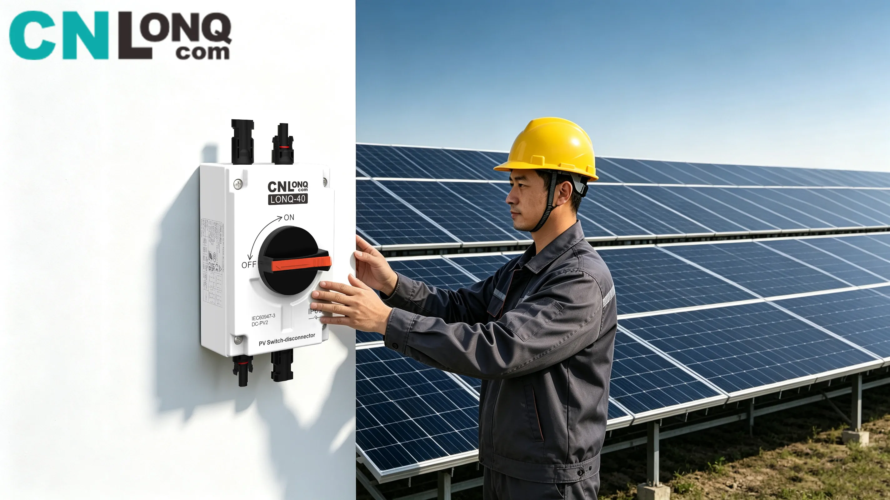 PV Isolator Switch, CNLONQ PV Isolator, DC1000V 32A Isolator