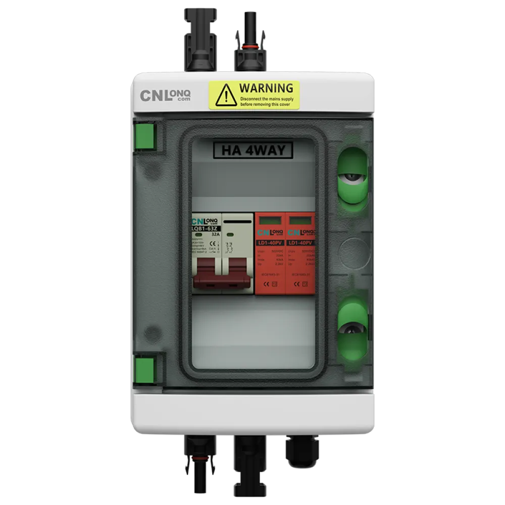 1in 1out IP65 Lightning Protection Combiner Box DC500V