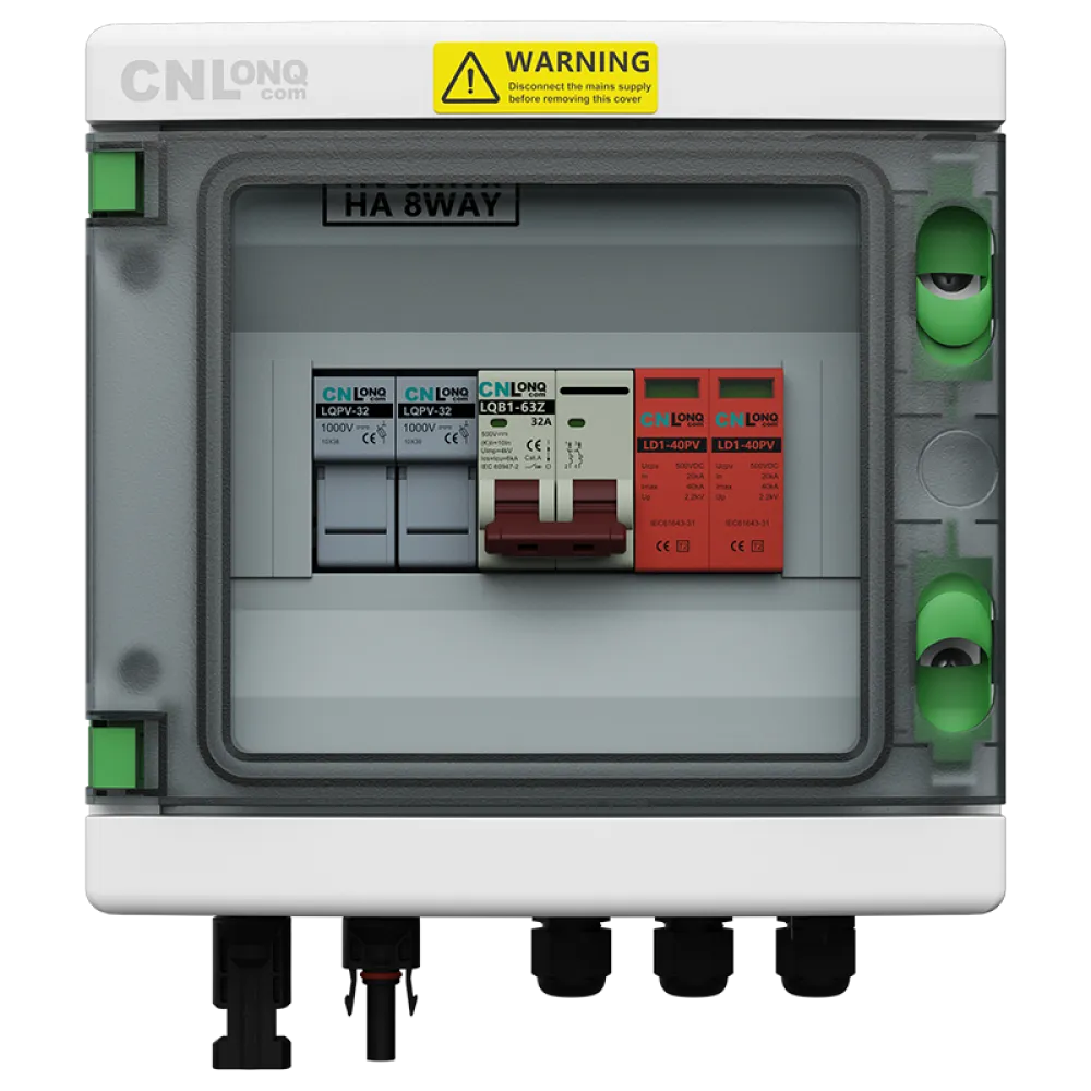 1in 1out PV Combiner Box  DC500V