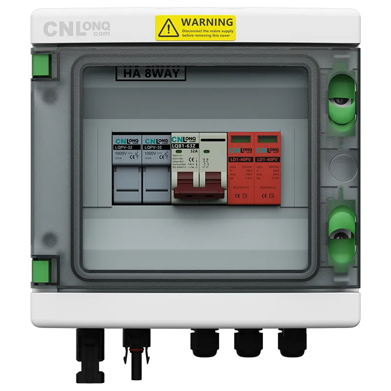 1in 1out PV Combiner Box  DC500V
