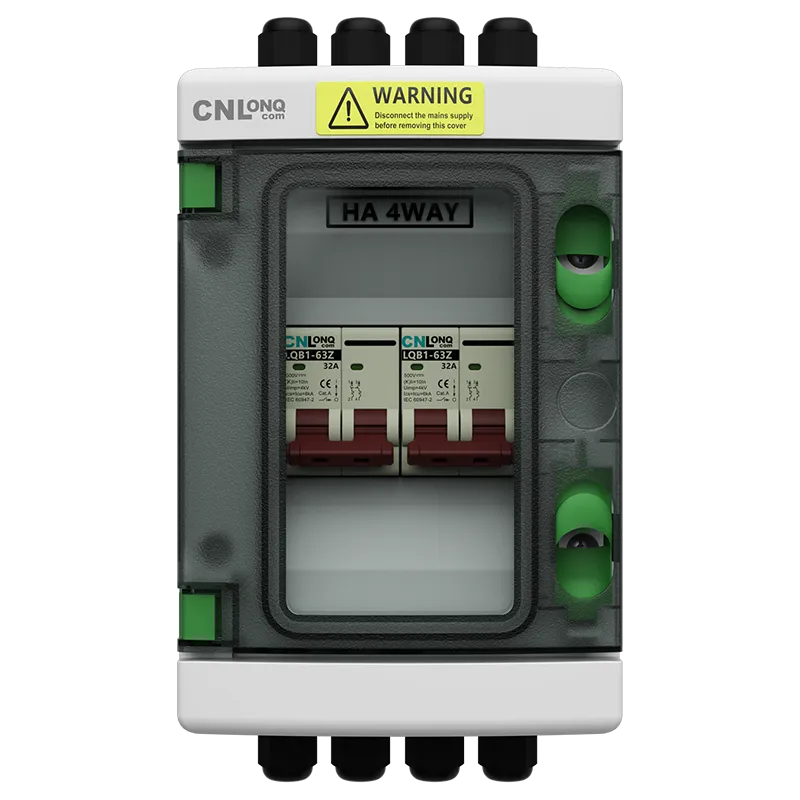 2in 2out IP65 Circuit Breaker Box DC500V