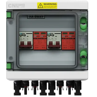 2in 2out IP65 Lightning Protection Combiner Box DC500V