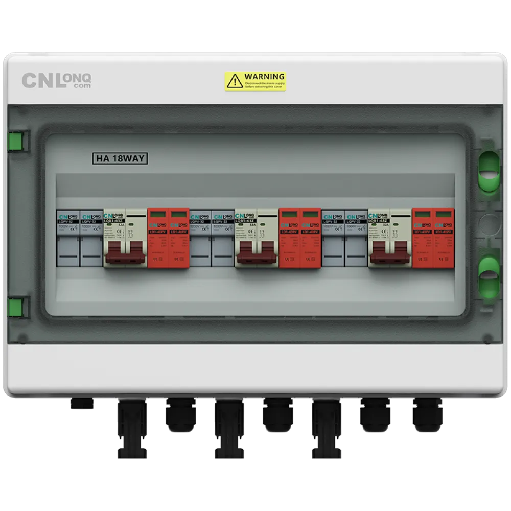 3in 3out PV Combiner Box DC500V