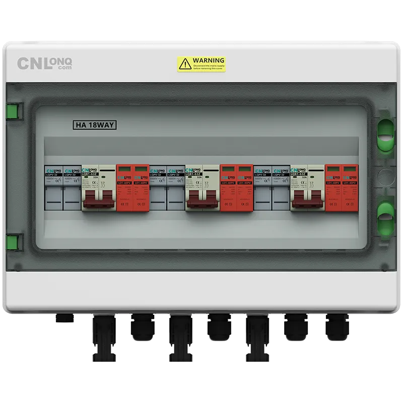 3in 3out PV Combiner Box DC500V
