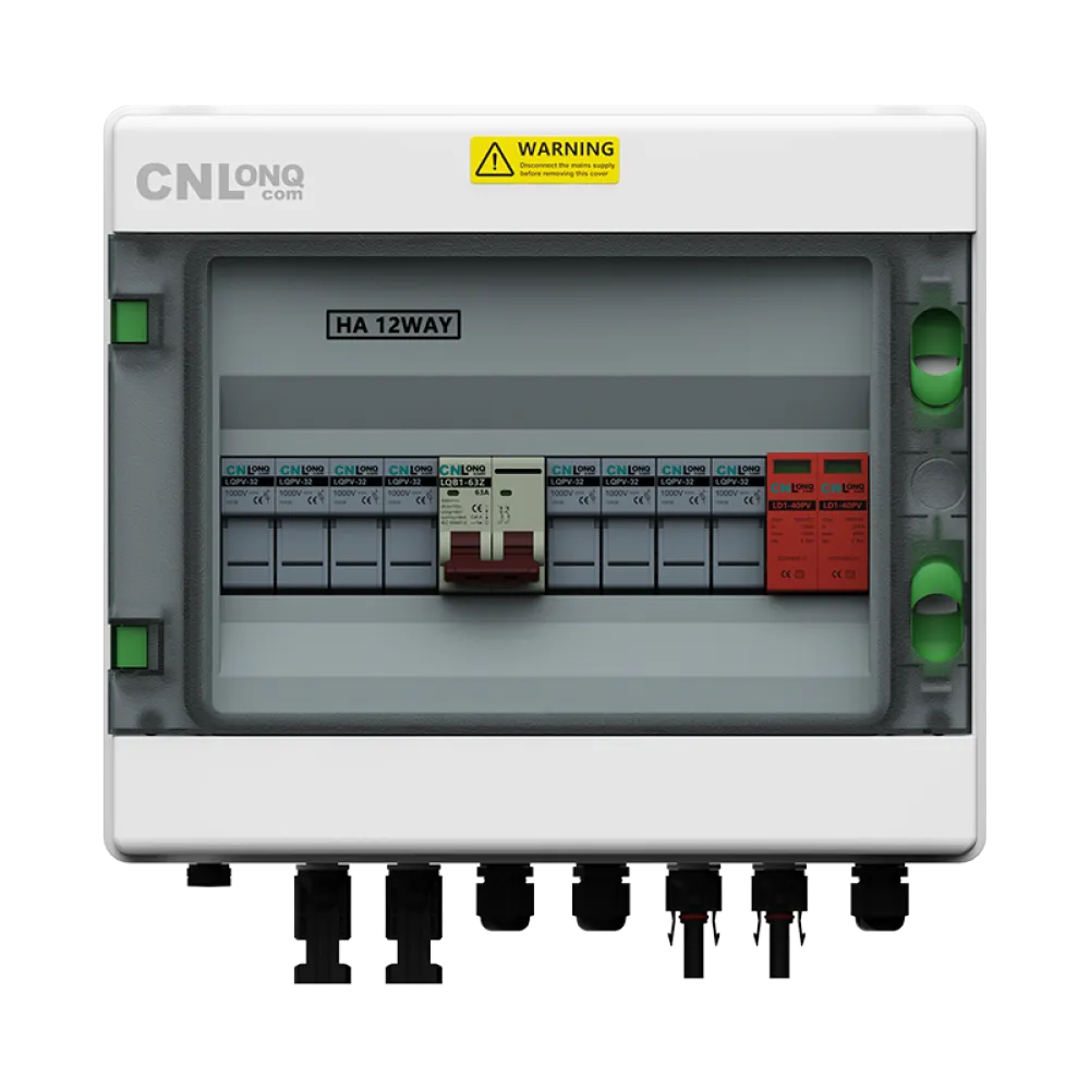 4in 1out PV Combiner Box DC500V