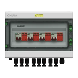 4in 4out IP65 Lightning Protection Combiner Box DC500V