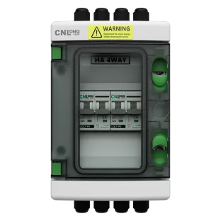 2in 2out IP65 Circuit Breaker Box DC600V