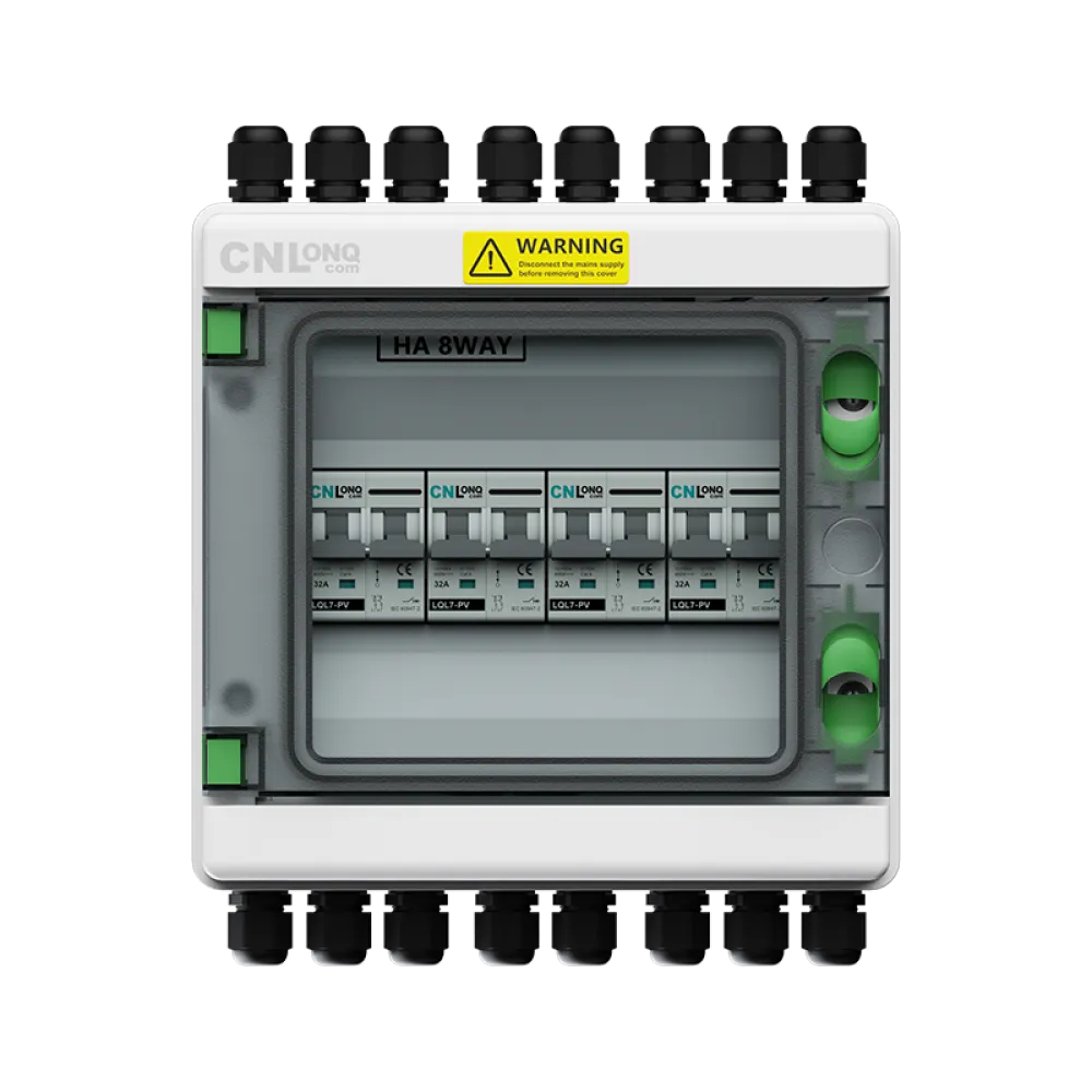 4in 4out IP65 Circuit Breaker Box DC600V
