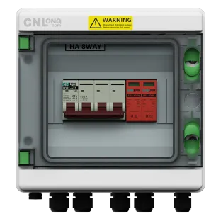 1in 1out IP65 Lightning Protection with Circuit Breaker Box DC1000V