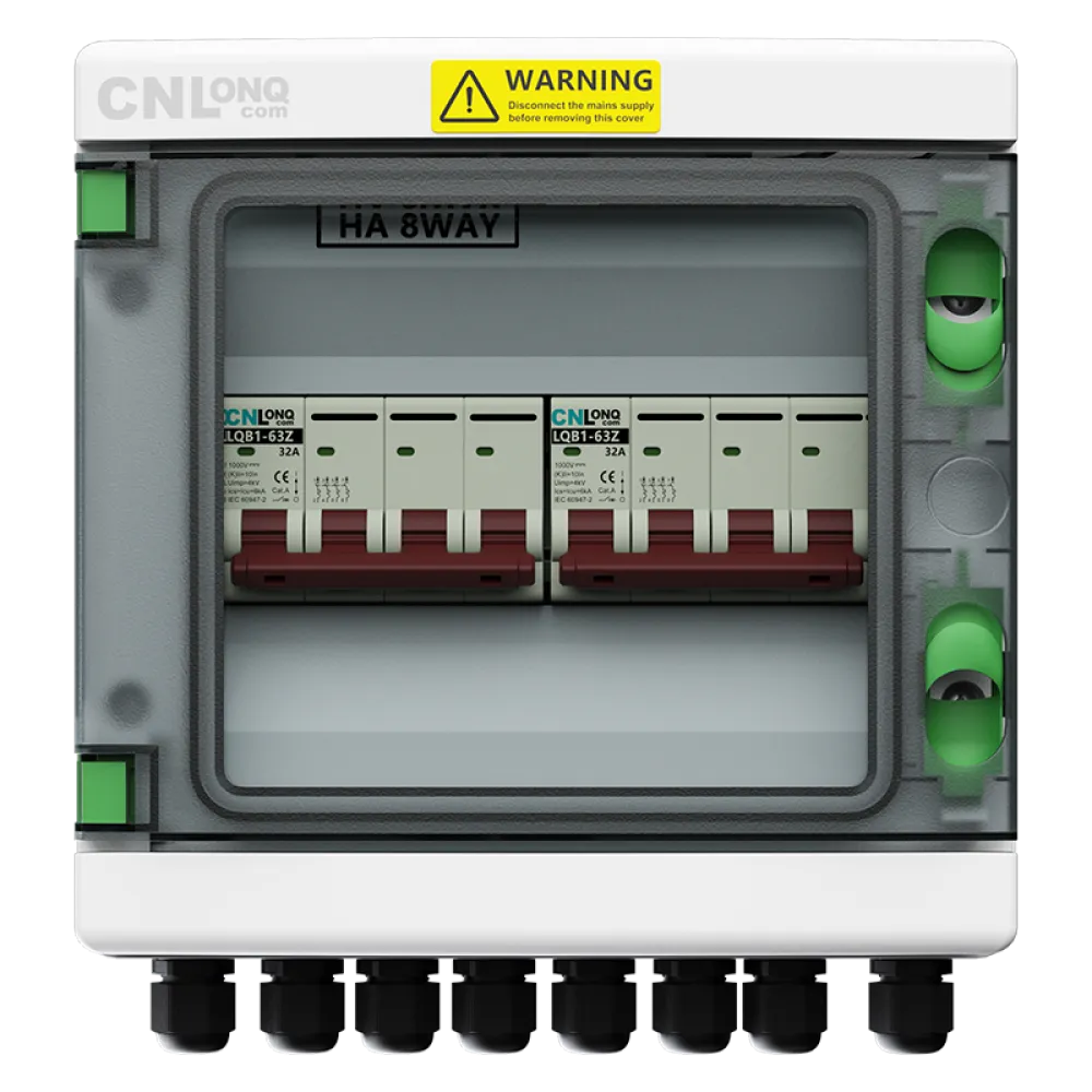 2in 2out IP65 Circuit Breaker Box DC1000V