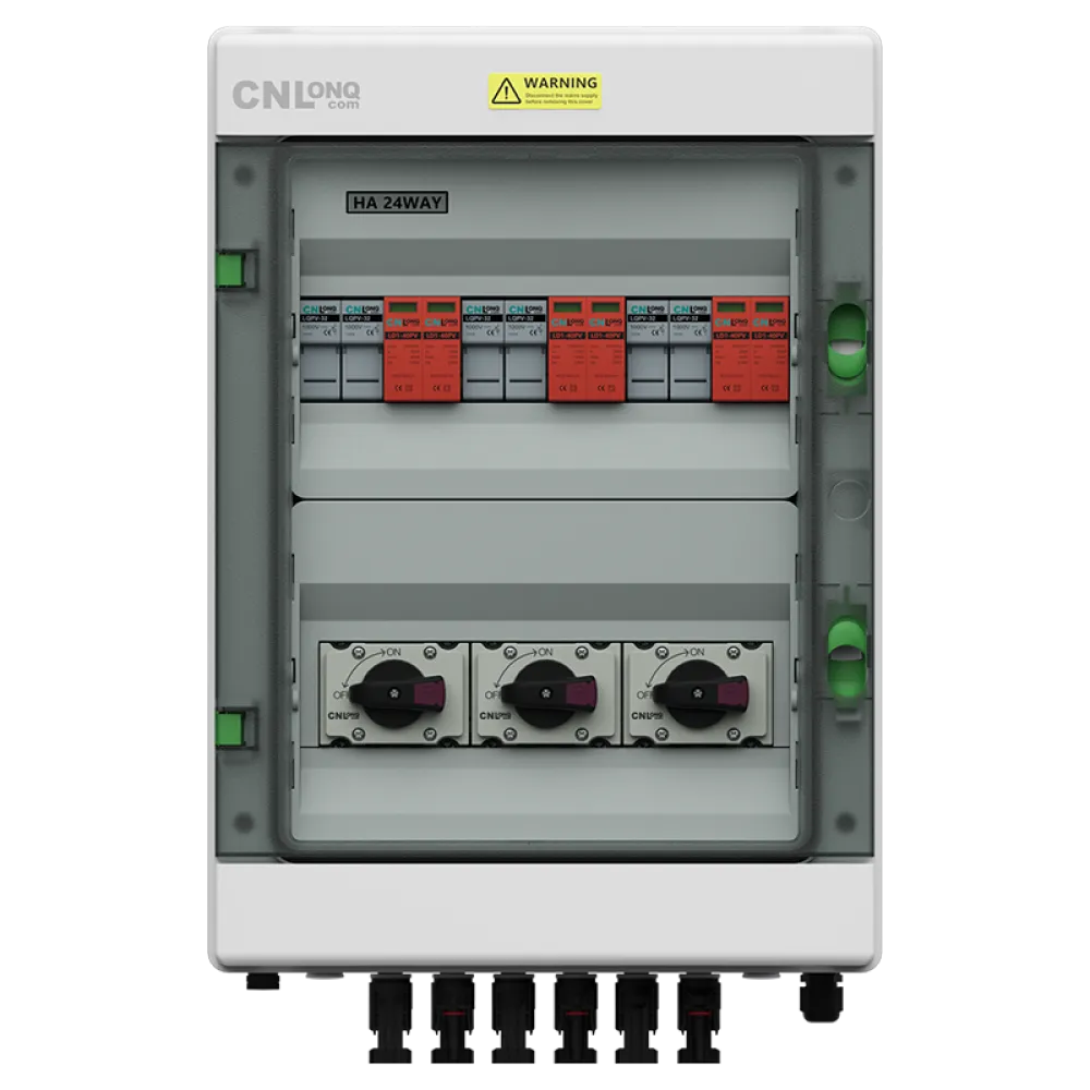 3in 3out PV Combiner Box DC1000V