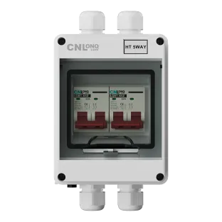 2in 2out IP65 Circuit Breaker Box DC500V