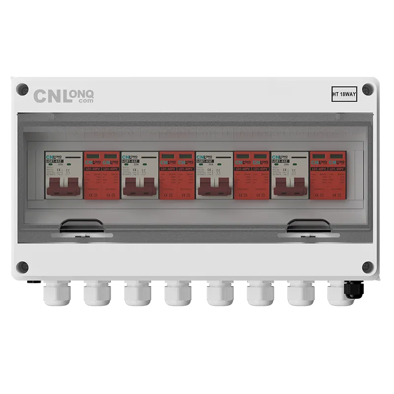 4in 4out IP65 Lightning Protection Combiner Box DC500V