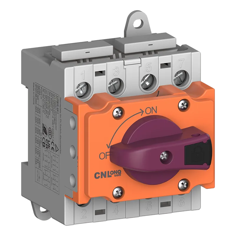 4P Solar Disconnect Switch Isolation DC1200V 32A LONQ-40-I