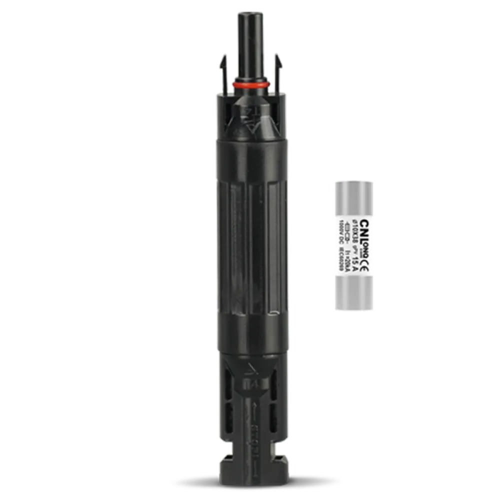 PV Solar Fuse Holder Inline Connector DC1000V 10A 15A 20A 25A 30A