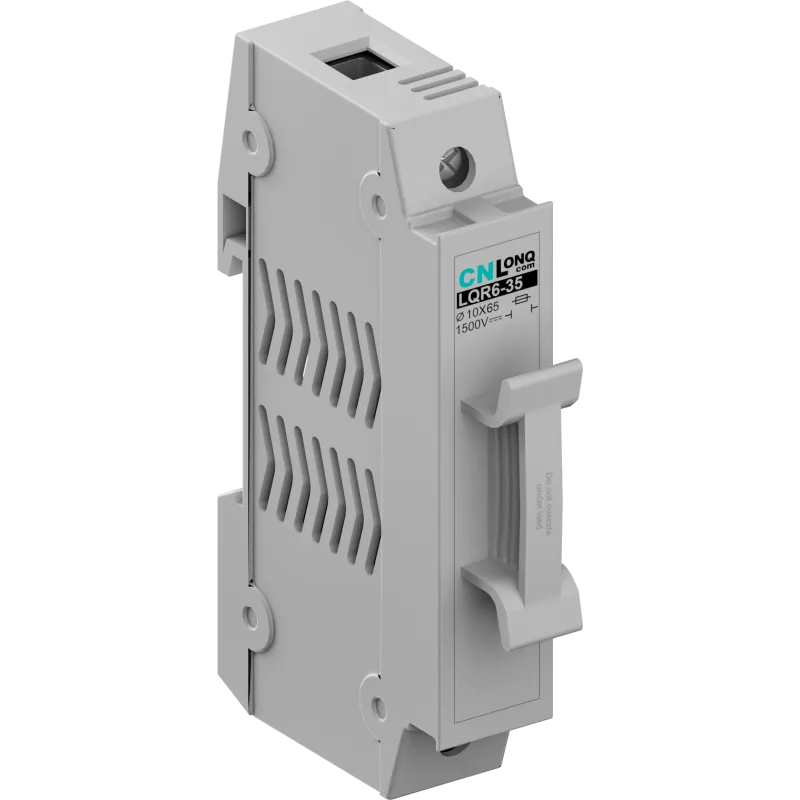 DC Fuse Holder DC1500V 35A DIN Rail for 10x65mm Fuse