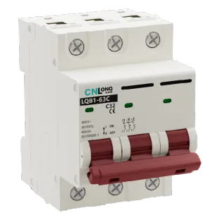 AC400V 2P 10A 16A 20A 25A 32A 40A 50A 63A Miniature Circuit Breaker