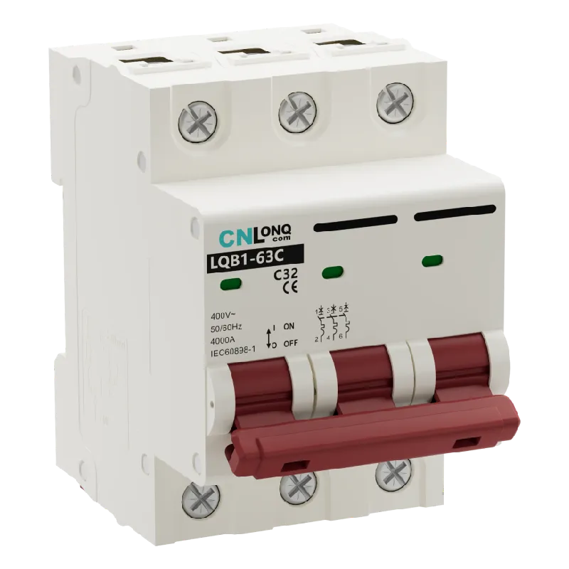 AC400V 2P 10A 16A 20A 25A 32A 40A 50A 63A Miniature Circuit Breaker