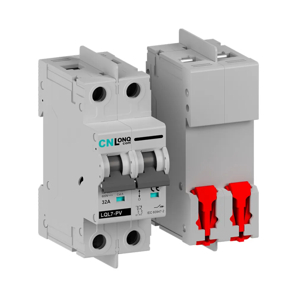 DC12~1200V 10~63A 1P/2P/3P/4P Miniature Circuit Breaker LQL7-PV