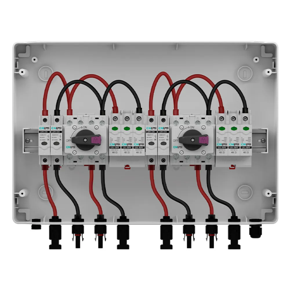 2in 2out PV Combiner Box DC1000V