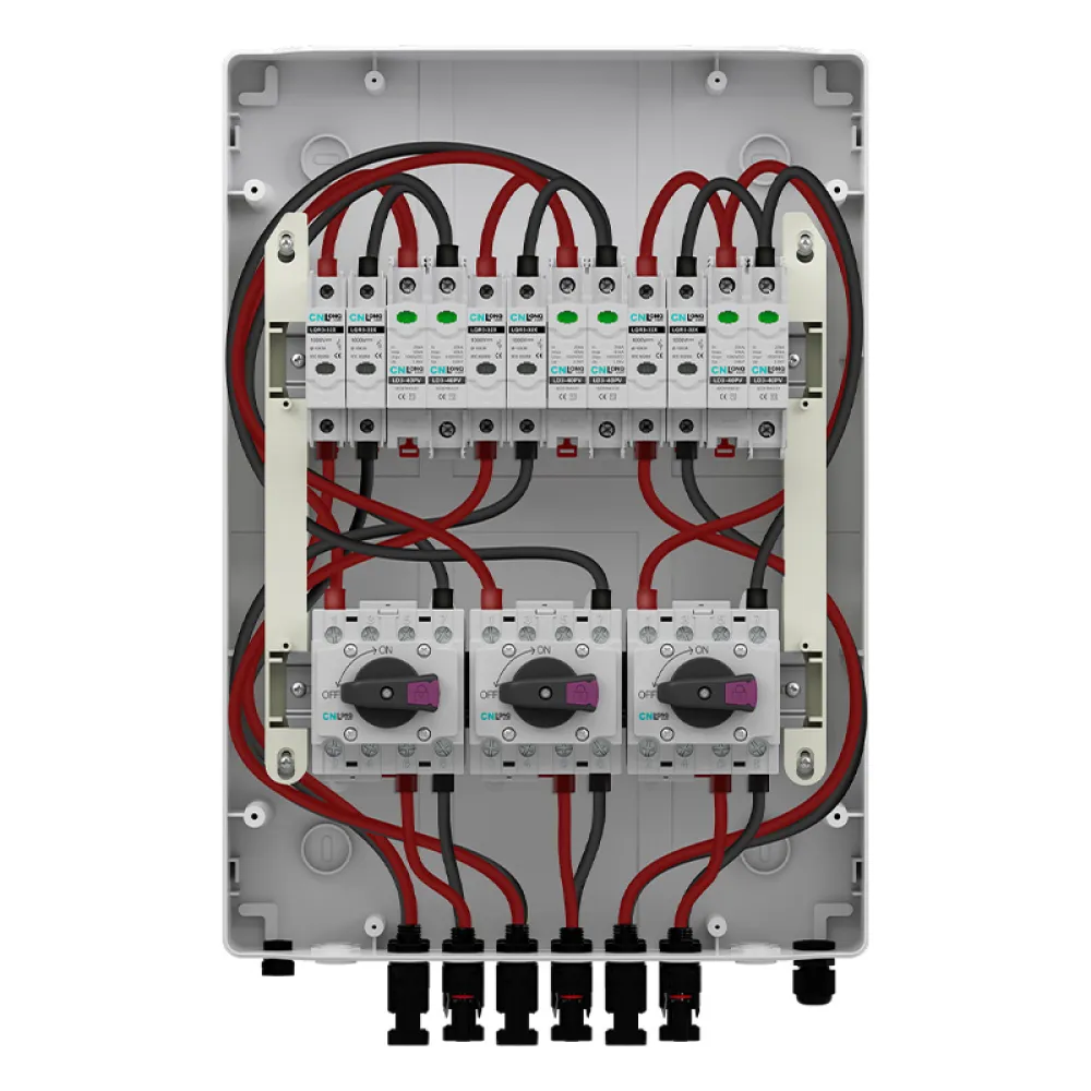 3in 3out PV Combiner Box DC1000V