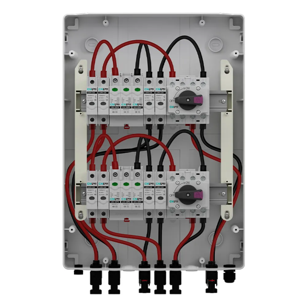 4in 2out PV Combiner Box DC1000V