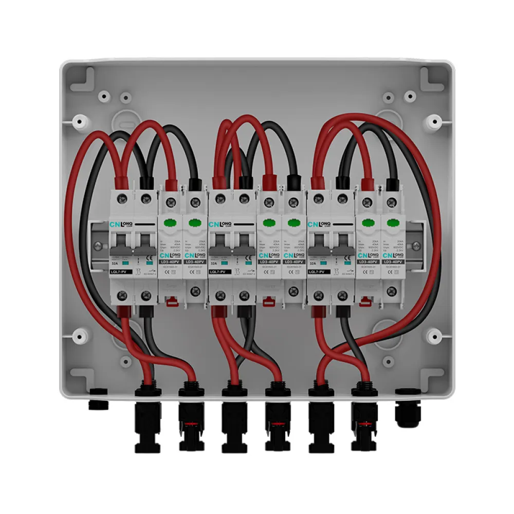 3in 3out Lightning Protection Box DC600V